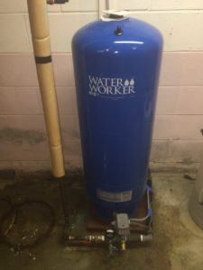 how to install a well pressure tank